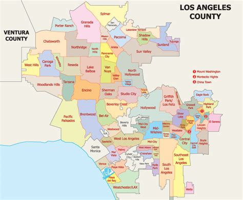 los angeles county cities